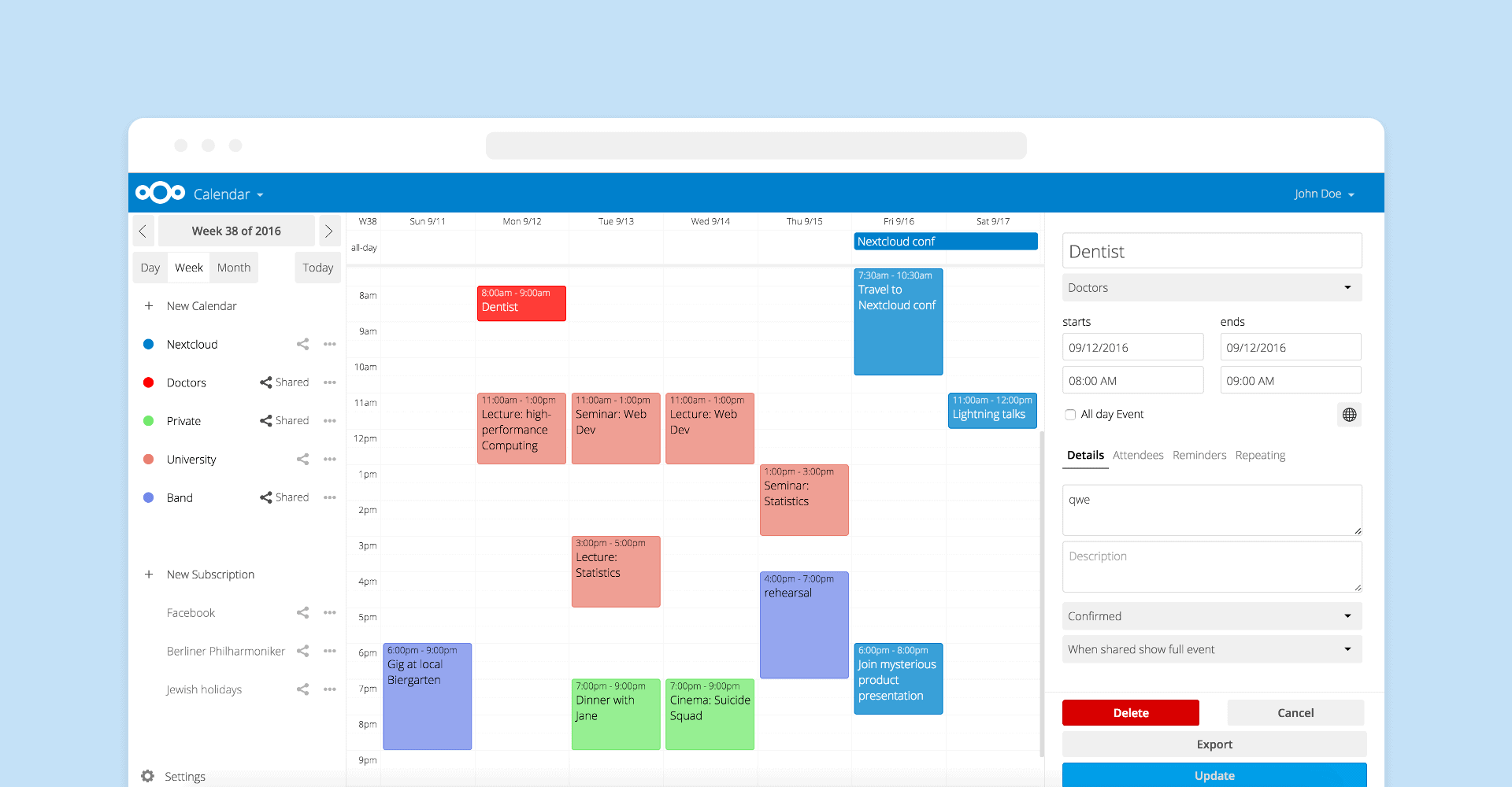 Nextcloud Create your own cloud Connecting Llamas